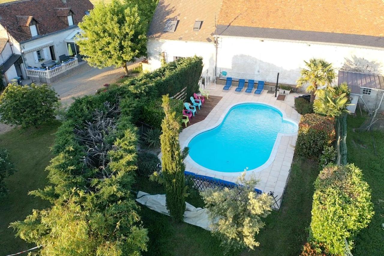 Chambres D Hotes De La Mauguiniere Neuillé-le-Lierre Kültér fotó